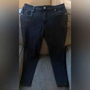 Kut From the Kloth, Mia Slim Fit Skinny, Size 12, Regular Wear, Black